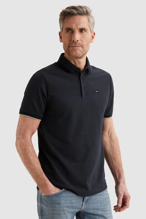 regular polo donkerblauw