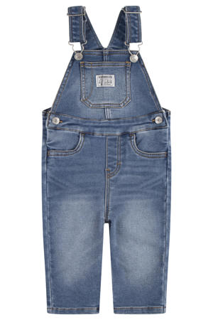 tuinbroek medium blue denim
