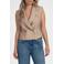 Fifth House viscose gilet - beige