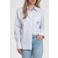 Fifth House gestreepte blouse met glitters - lichtblauw