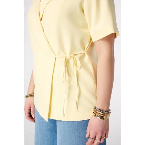 MS Mode regular blazer geel afbeelding