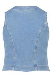 thumbnail: MS Mode gilet light blue denim