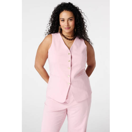 MS Mode gilet lichtroze afbeelding