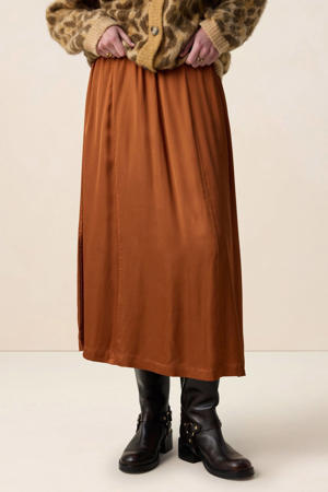 midi rok bruin