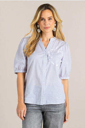blouse lichtblauw
