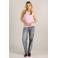 Ivy Beau gestreepte top roze