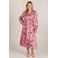 Ivy Beau gebloemde jurk roze