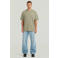 G-STAR relaxed T-shirt met backprint groen