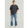 G-STAR relaxed T-shirt met backprint grijs