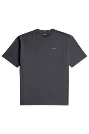 relaxed T-shirt met backprint grijs