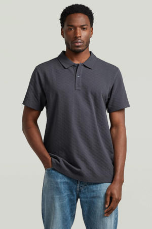 regular polo donkerblauw