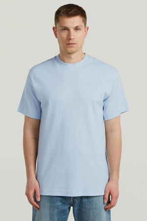 regular T-shirt blauw