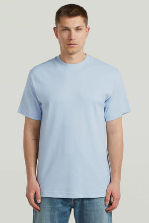 regular T-shirt blauw