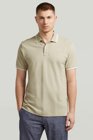 slim polo beige
