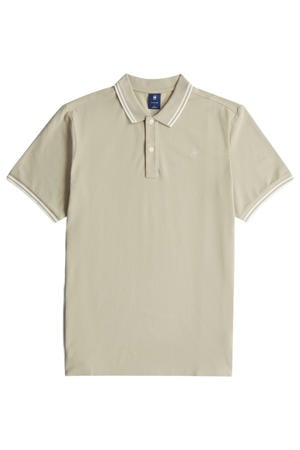slim polo beige
