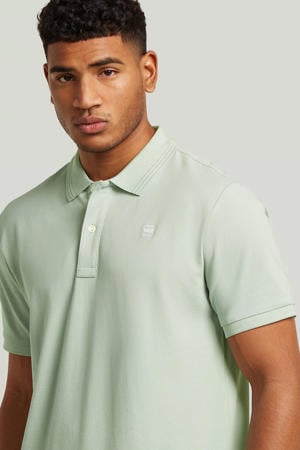 slim polo lichtgroen
