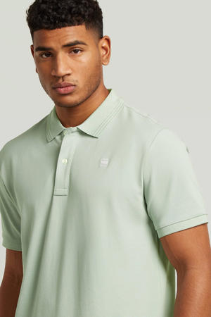 slim polo lichtgroen