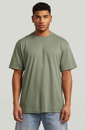regular T-shirt groen