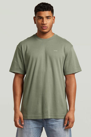 regular T-shirt groen