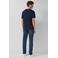 s.Oliver regular T-shirt donkerblauw