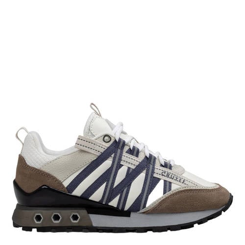 Cruyff sneakers wit/bruin
