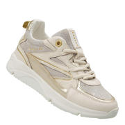 thumbnail: Cruyff leren sneakers zand/goud