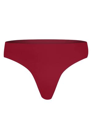 licht absorberende seamless menstruatiestring rood