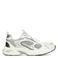 Poelman Dex leren sneakers grijs/wit