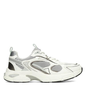 Dex leren sneakers grijs/wit
