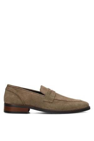 Gerry suède loafers taupe
