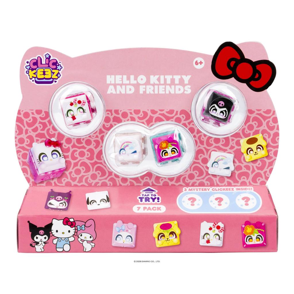 Goliath Clickeez Hello Kitty & Friends - 7-Pack