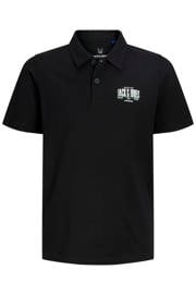 thumbnail: JACK & JONES JUNIOR polo met print - zwart