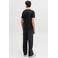 JACK & JONES JUNIOR rechtvallend T-shirt met logo - zwart