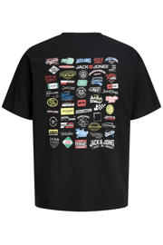 thumbnail: JACK & JONES JUNIOR T-shirt met backprint - zwart
