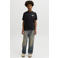 JACK & JONES JUNIOR T-shirt met backprint - zwart