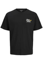 thumbnail: JACK & JONES JUNIOR T-shirt met backprint - zwart