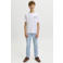 JACK & JONES JUNIOR T-shirt met backprint - wit
