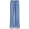 KIDS ONLY GIRL KOGCOMET wide leg jeans - lichtblauw