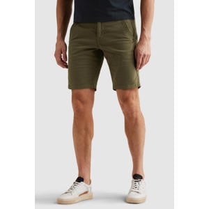 regular chino short donkergroen