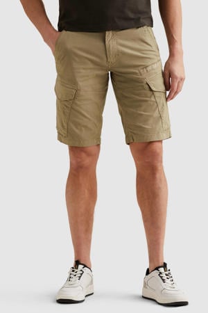 tapered cargo short beige