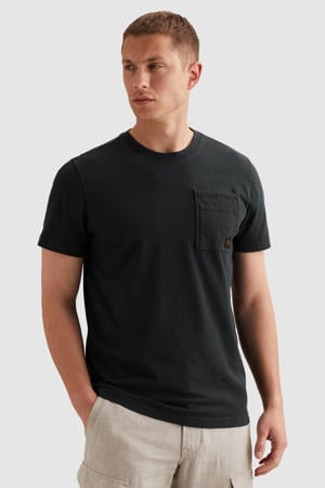 regular T-shirt antraciet