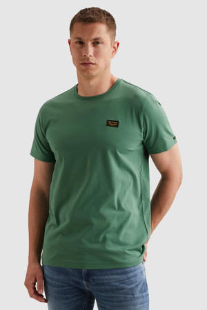 regular T-shirt groen