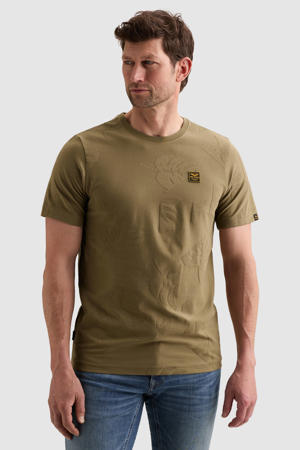 regular T-shirt groen