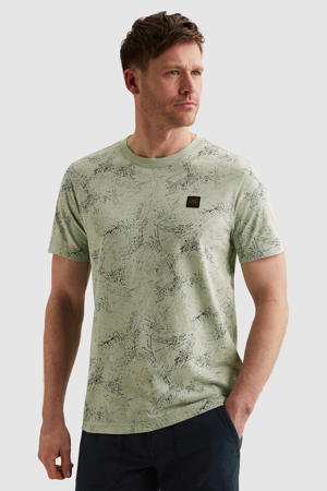 regular T-shirt groen