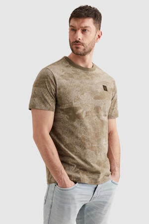 regular T-shirt groen