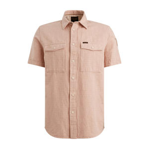 regular casual overhemd roze