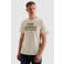 PME Legend regular fit T-shirt met logo - beige