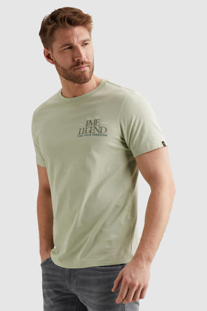 regular T-shirt lichtgroen