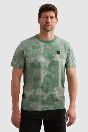 regular T-shirt groen