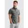 PME Legend regular gestreepte polo antraciet